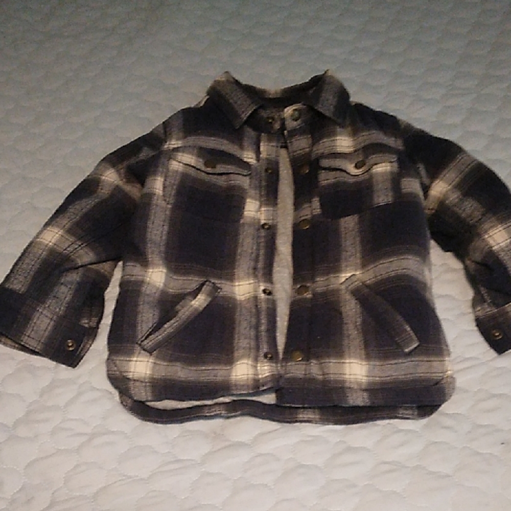 Boys 3T Baby Gap Insulated Flannel Jacket